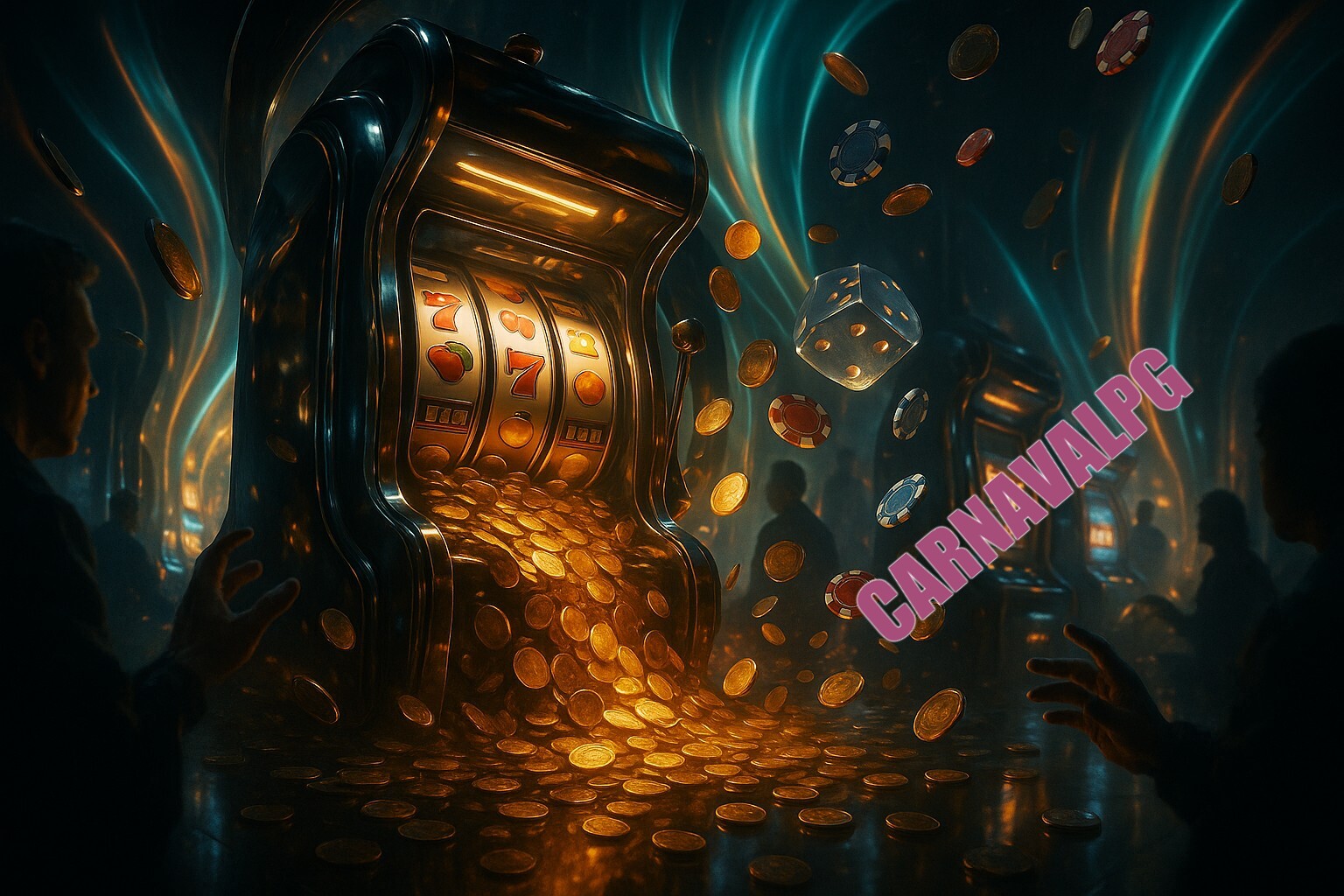 Diversos jogos de caça-níqueis